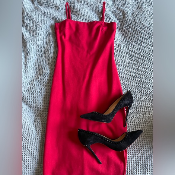 Lulu’s Paulina red bodycon dress (S) - Picture 2 of 7